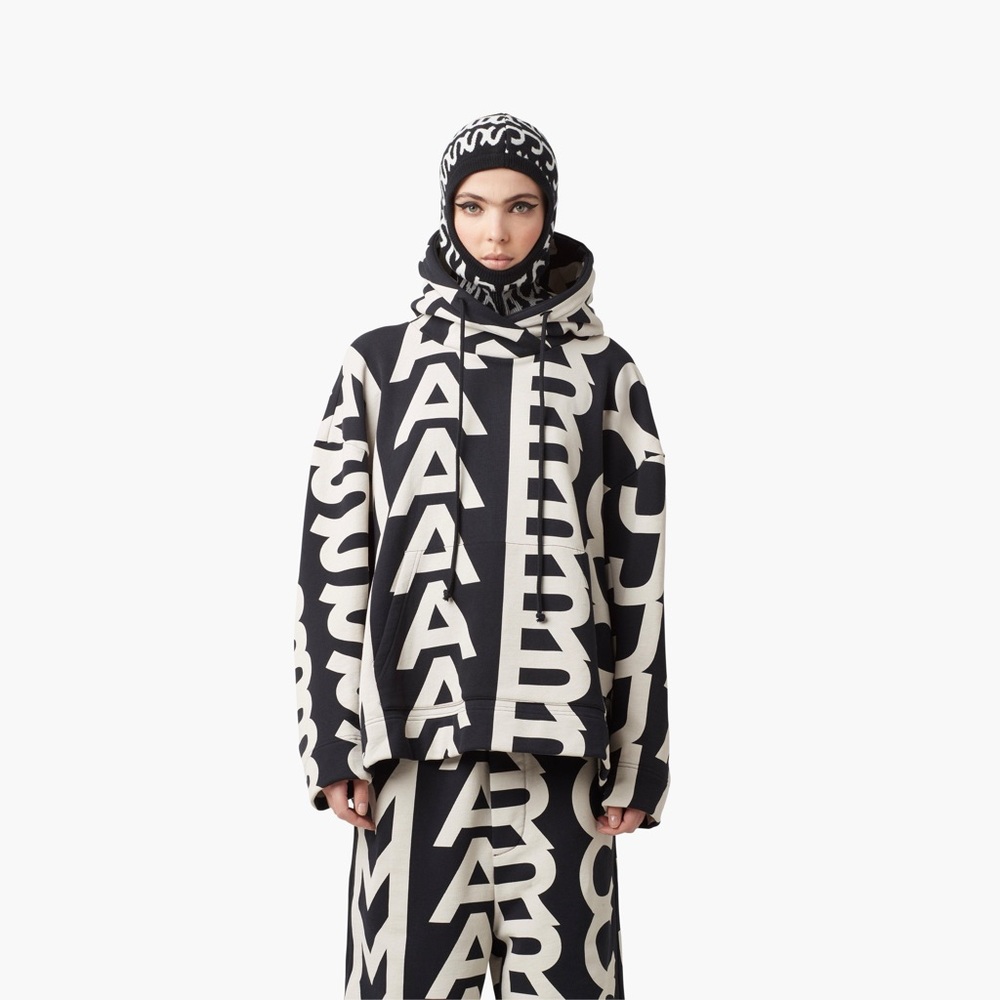 Marc Jacobs Unisex Monogram Oversized Hoodie! - Picture 4 of 7